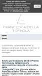 Mobile Screenshot of francescadellatoffola.it